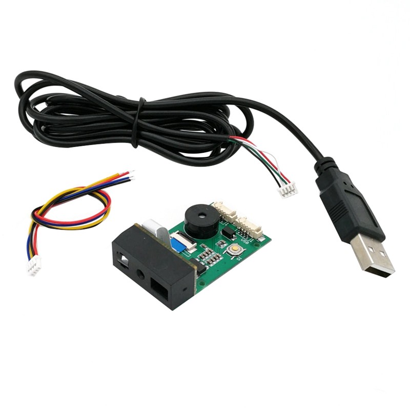 Jual GM67 1D/2D USB UART Barcode Scanner QR Code Scanner Module Reader ...