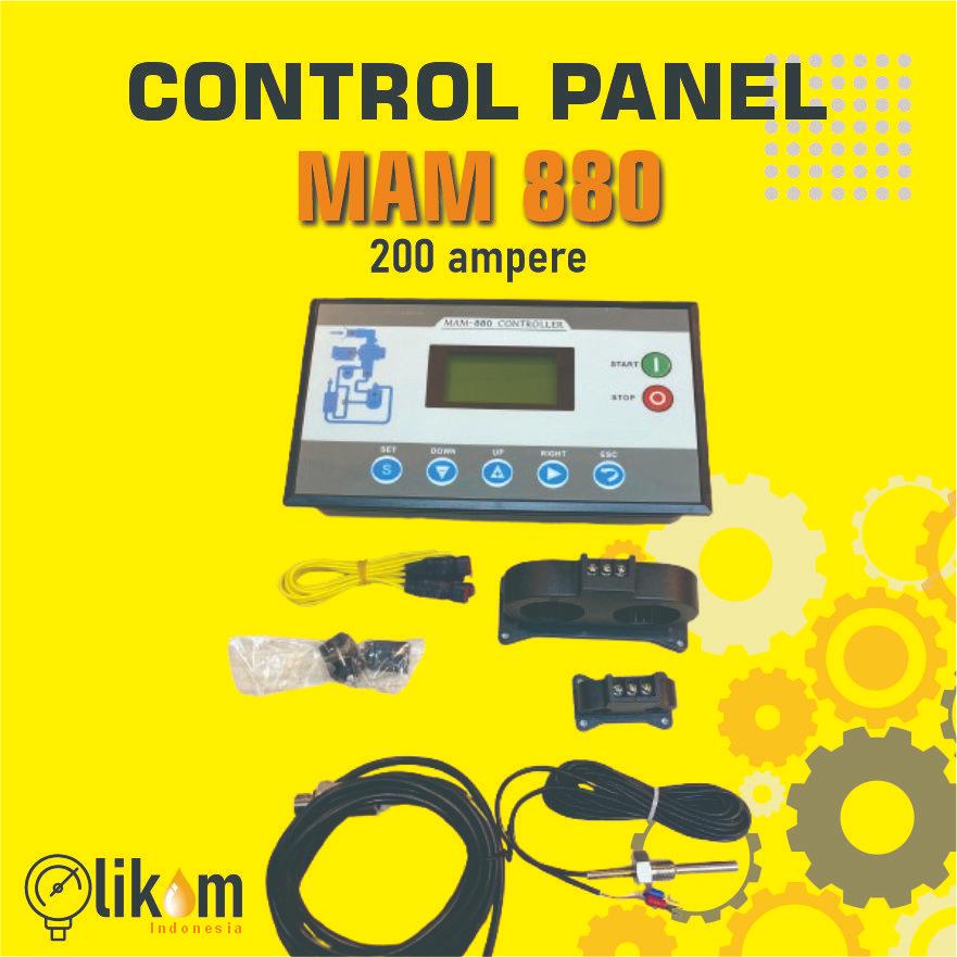Jual MAM 880 Screw Compressor Controller 200 ampere Full Set | Shopee ...