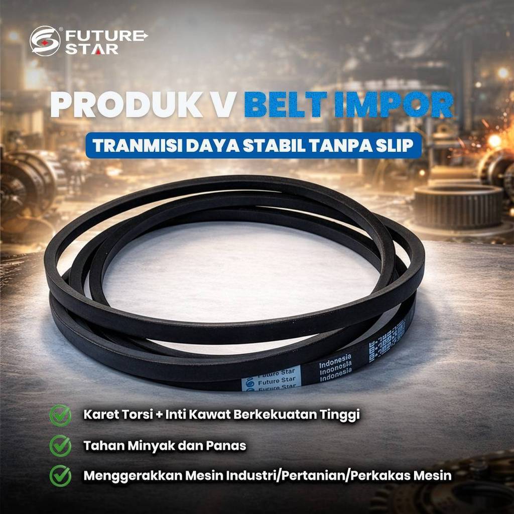  Jual FUTURE STAR Sabuk V-Belt SPC - Tarikan Kuat Stabil Tahan Lama Illustration 