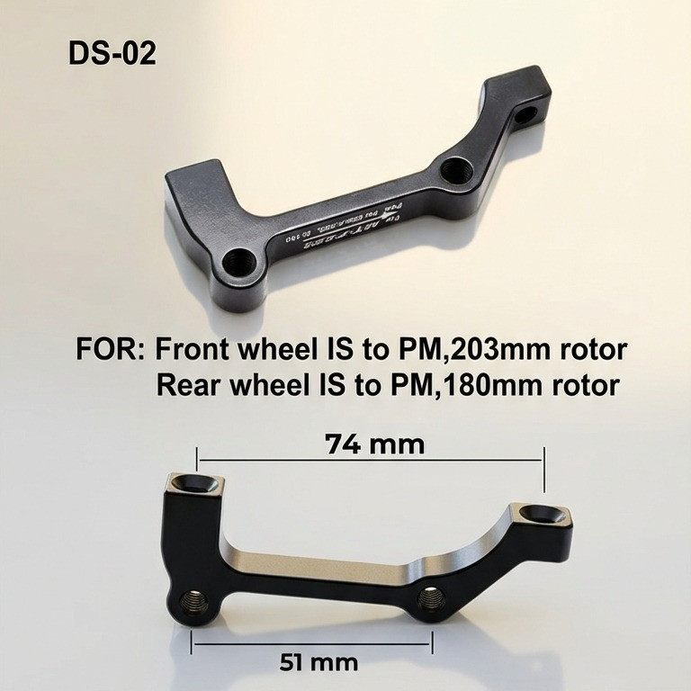 Jual Adaptor rotor 7 inch 180mm 8 inch 203mm disk brake mount adapter ...