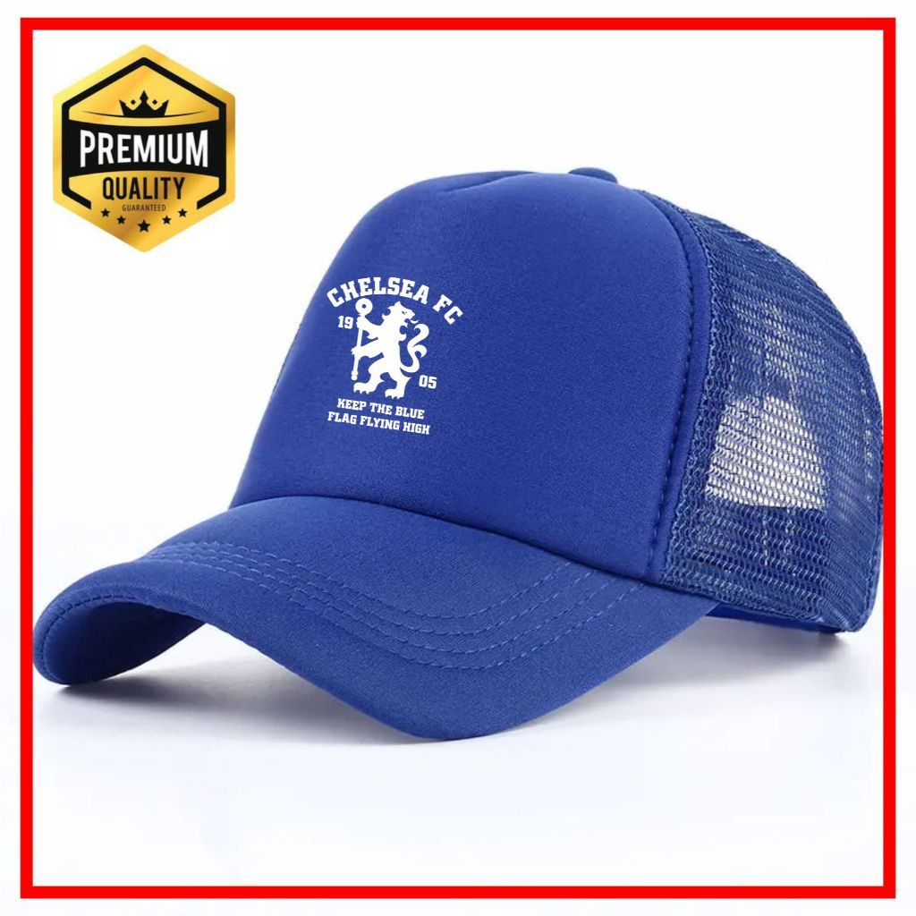 Jual TOPI CHELSEA FC - TOPI JARING CHELSEA FC KEEP THE BLUE FLAG FLYING ...