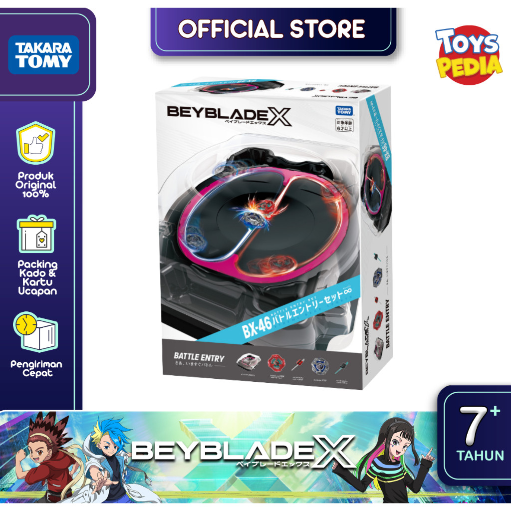Jual Beyblade X - BX-46 Battle Entry Set Xtreme Gear Sports
