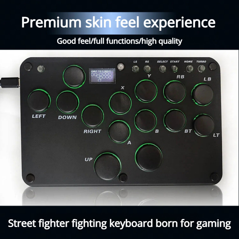 Jual Magnetic Hitbox Leverless Controller Combat Keyboard For PC/PS4 ...