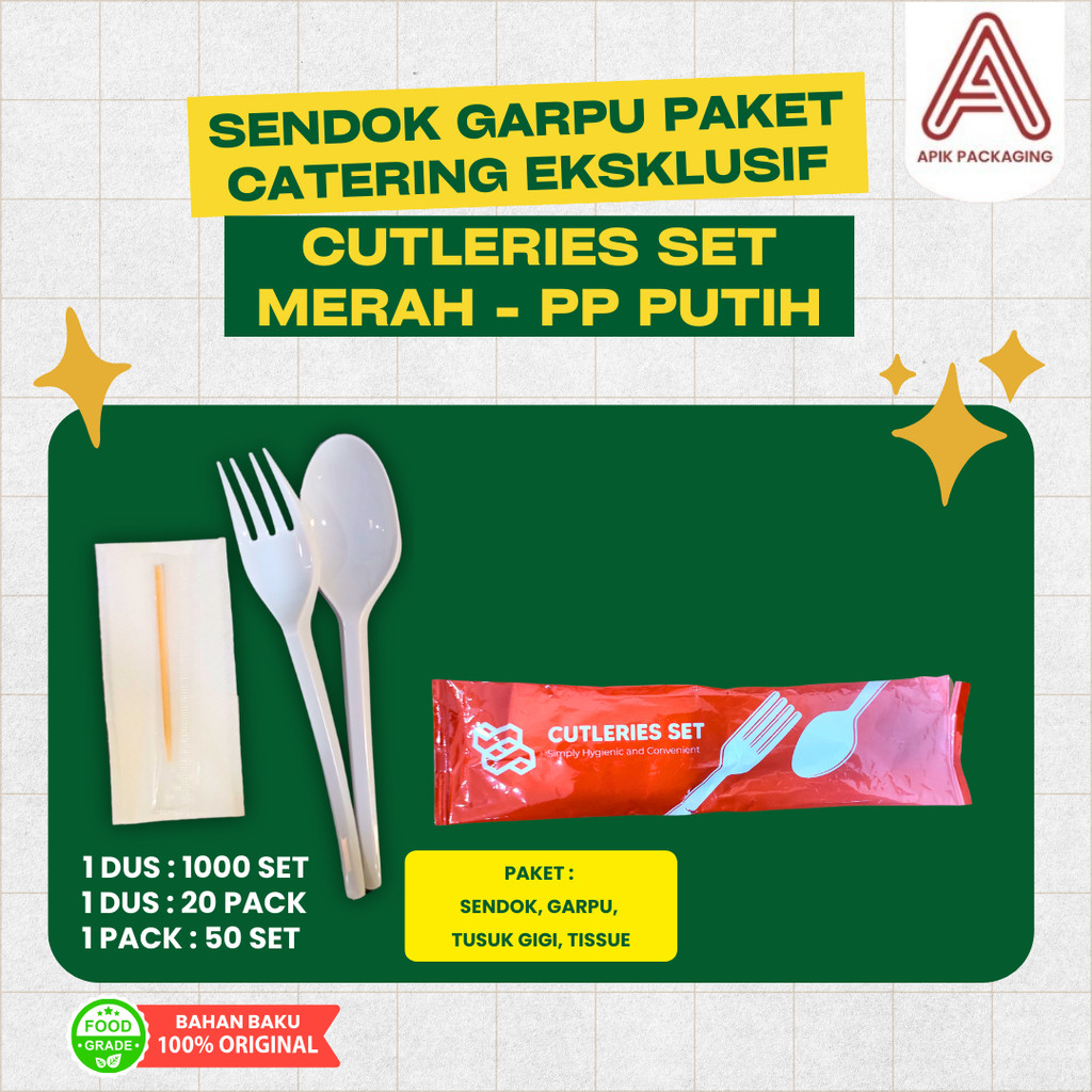 Jual Cutleries Terlengkap & Harga Terbaru April 2026 | Shopee Indonesia