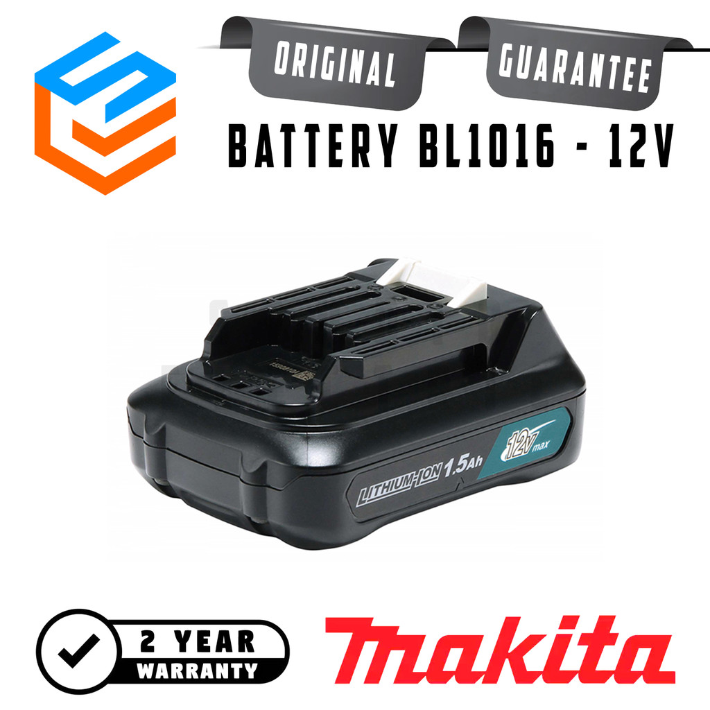 Jual Makita Battery BL1016 12V 1.5Ah Cordless Lithium Ion - Baterai BL ...