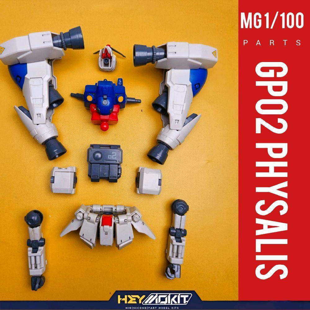 Jual MG 1/100 GP02 GP 02 PHYSALIS GUNDAM PART HEAD VFIN TORSO BODY ...