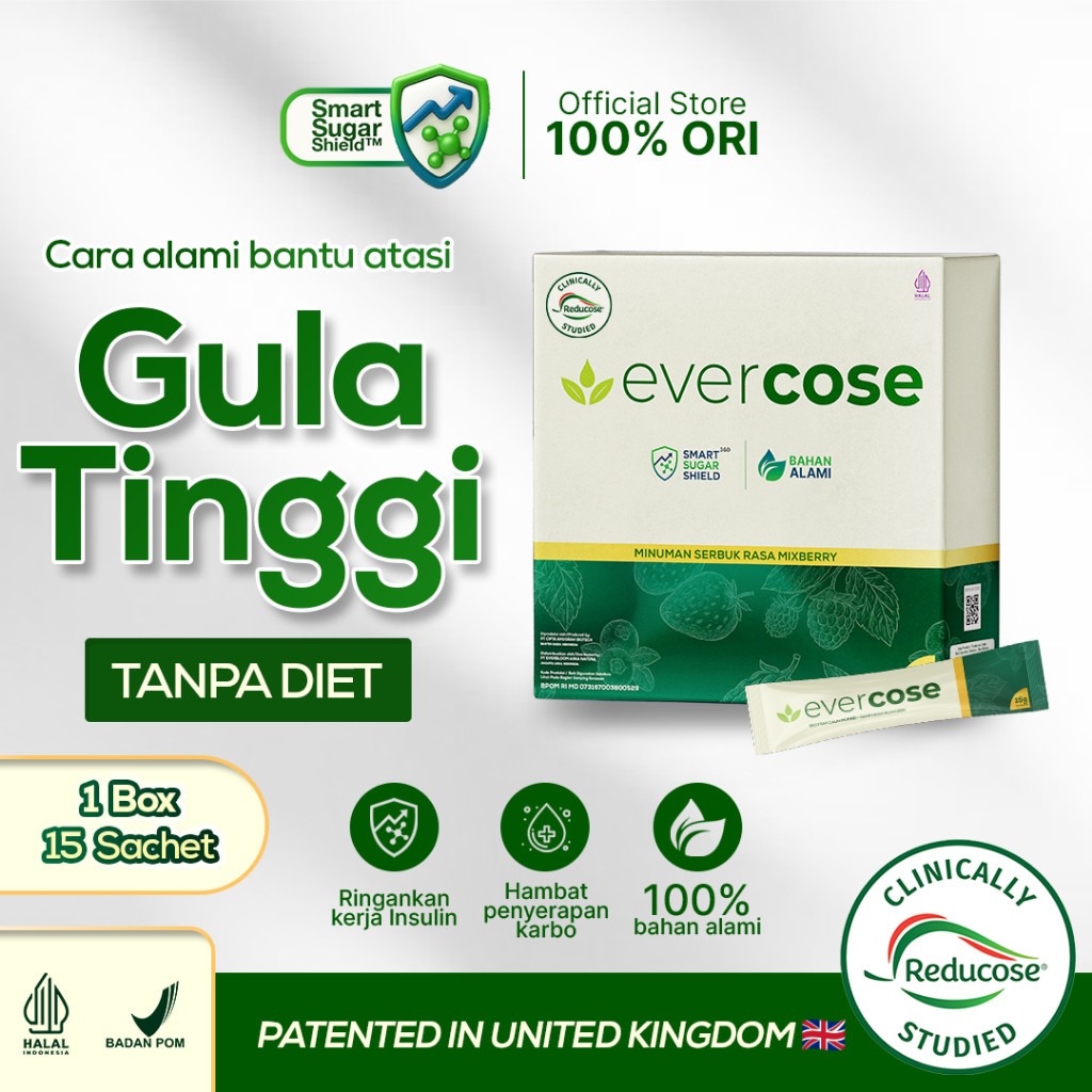 EVERCOSE dengan Resveratol solusi diabetes (Mirip OPTIFOR)