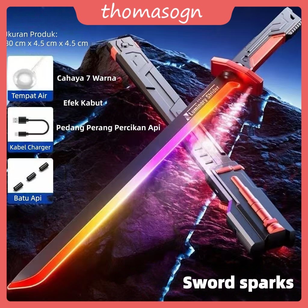 Jual Mainan Pedang api Starlight Sword dengan Lampu, Musik dan Efek ...
