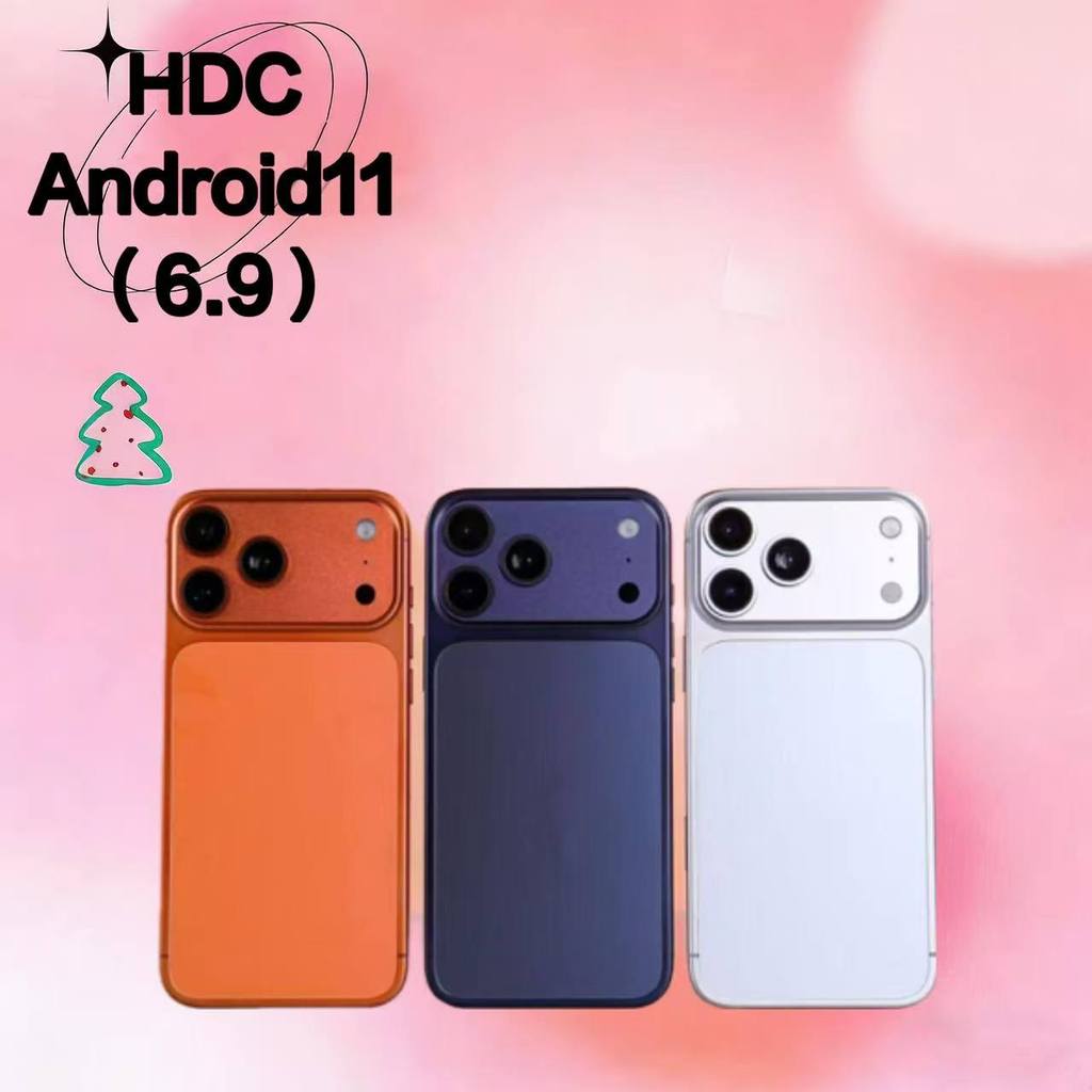 Smartphone 4G ip 17 Pro Max hdc 6GB+128GB/Gratis Tempered Glass cable