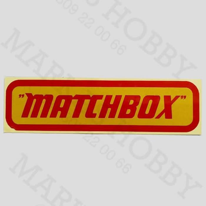 Jual Sticker Matchbox Logo Diecast Stiker Kaca Mobil Modifikasi JDM ...