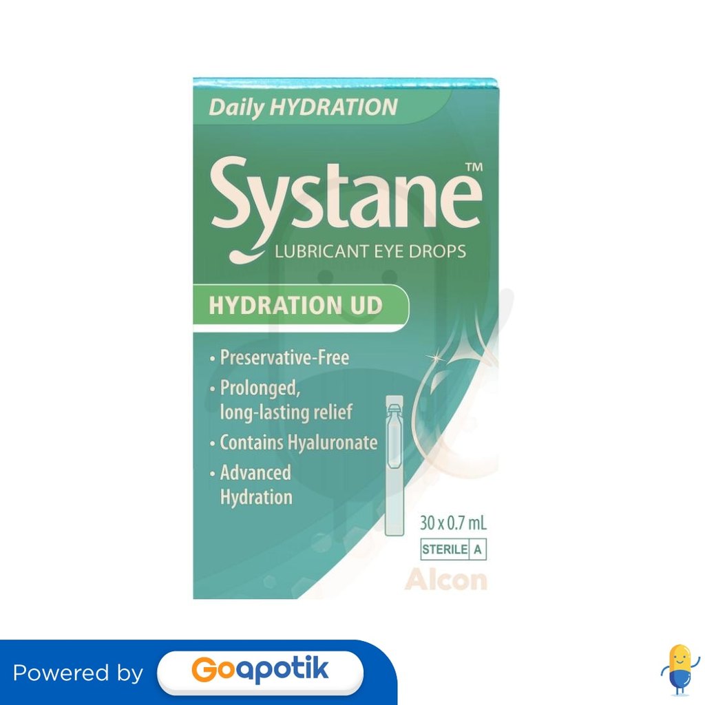 Jual Systane Hydration Ud Eye Drops 0.7 Ml Box 30 Pcs | Shopee Indonesia