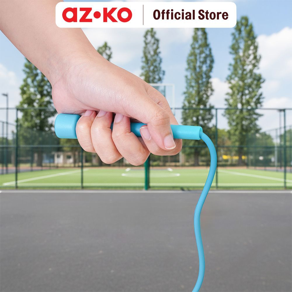 Jual AZKO Kinetic Tali Skipping Pvc - Biru Skip Rope Jumping Rope Tali ...