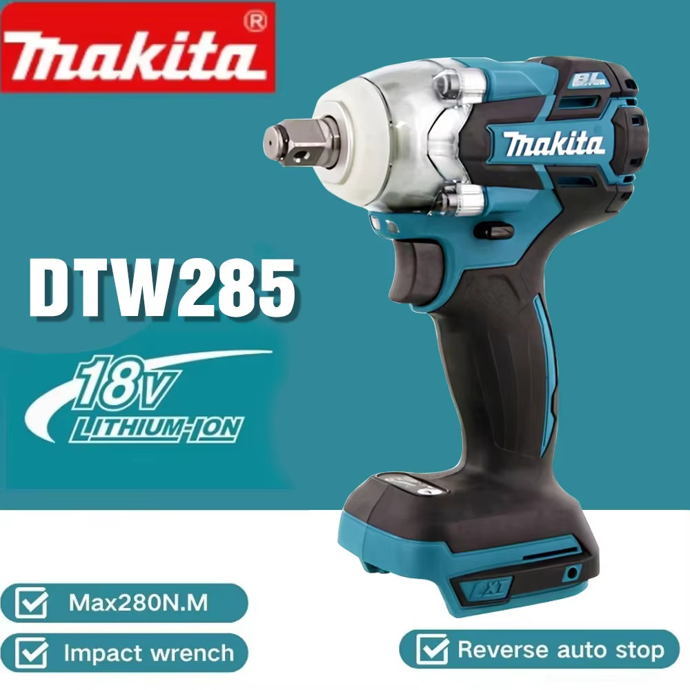 Jual Makita DTW285 Tools Impact Wren Maine Brushless Cordless Electric ...