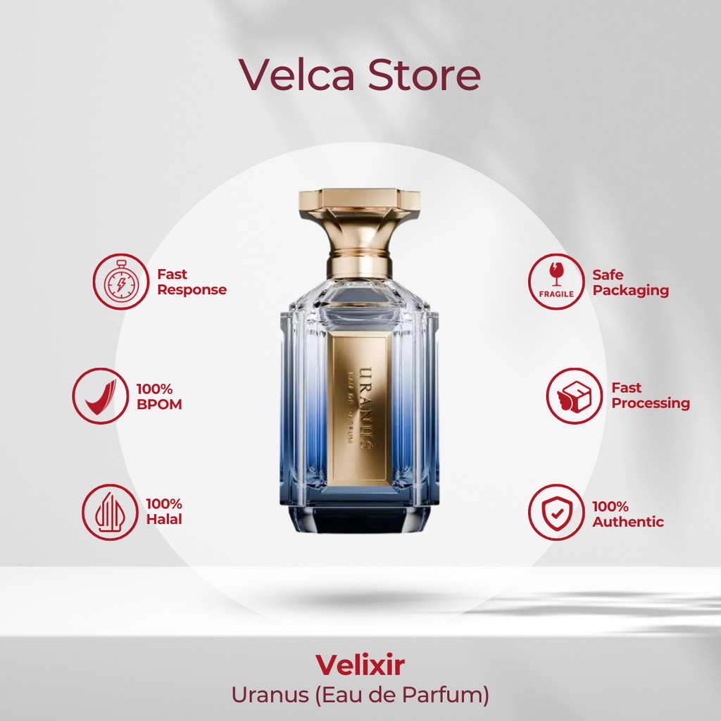 Jual Parfum Velixir Uranus for Unisex Eau de Parfum 100ml | Shopee ...