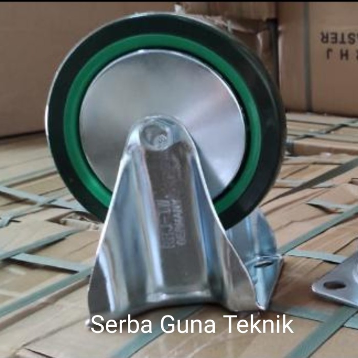 Jual Roda PU Hijau 4