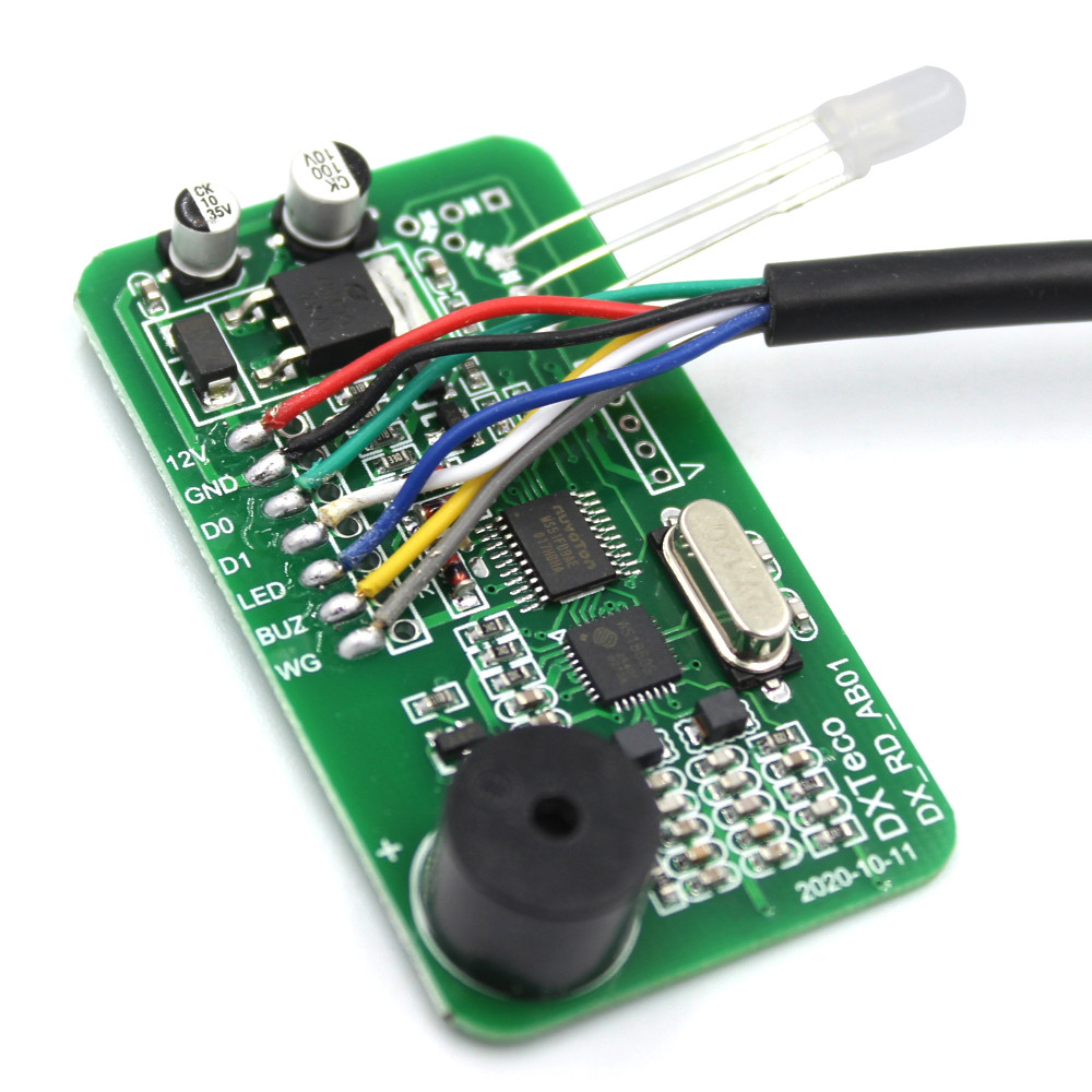 Jual Dual Frequency RFID Card Decoder RFID Reader Module 125KHz TK4100 ...