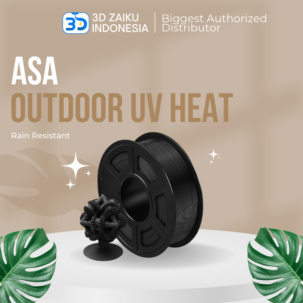 Jual NEW SUNLU 3D Printer Filament ASA Outdoor UV Heat Rain Resistant ...
