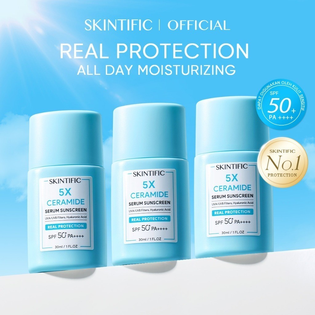 Skiintific 5X Ceramide Serum SPF50 PA++++ 30ml