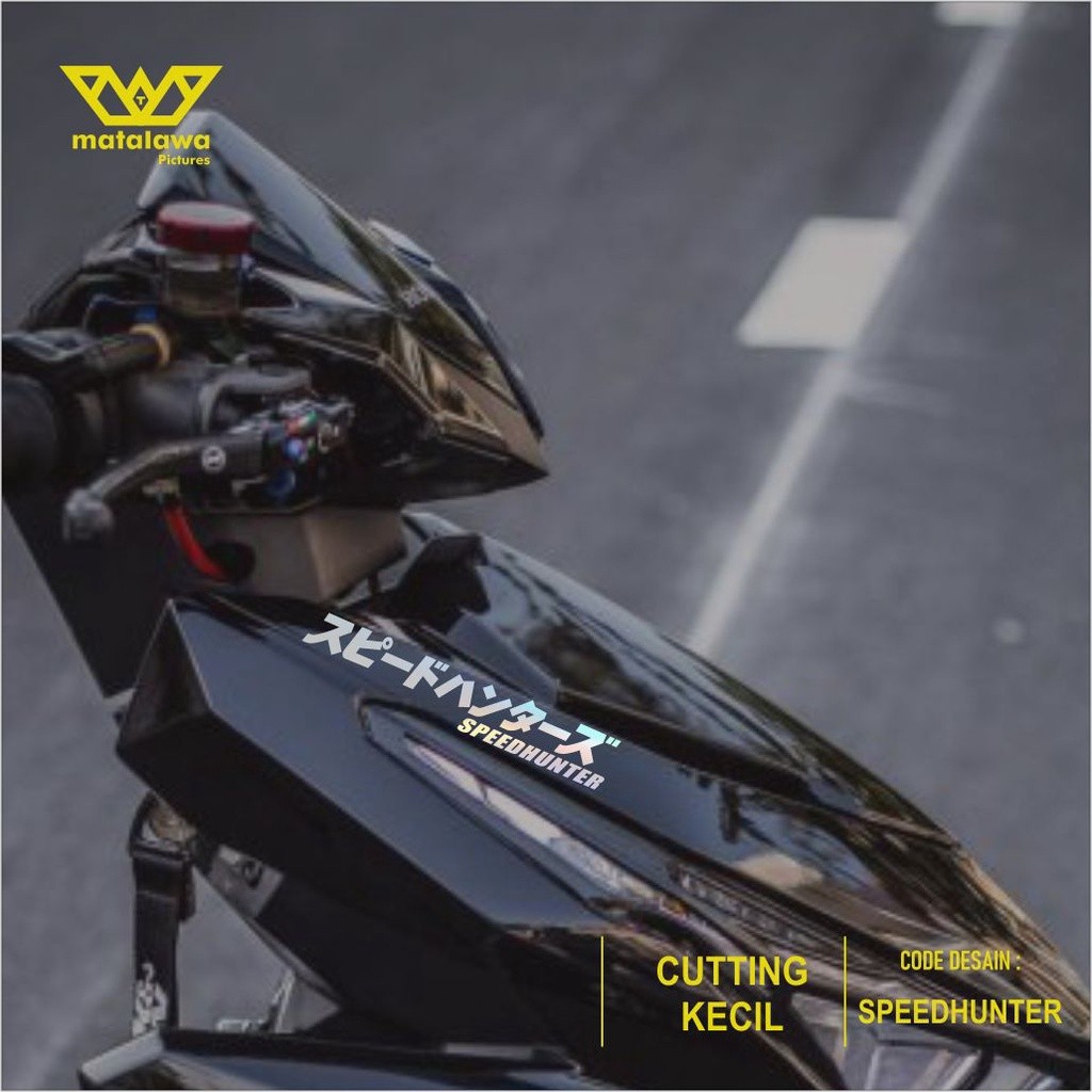 Jual Cutting Sticker KECIL SPEEDHUNTER - Stiker Lis Variasi Motor Honda ...