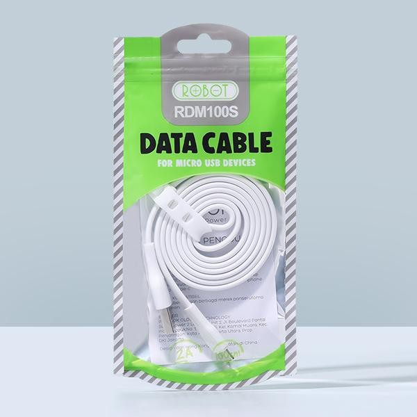 Jual KABEL DATA ORIGINAL ROBOT RDM100 DATA CABLE MICRO FAST CARGING 1M ...