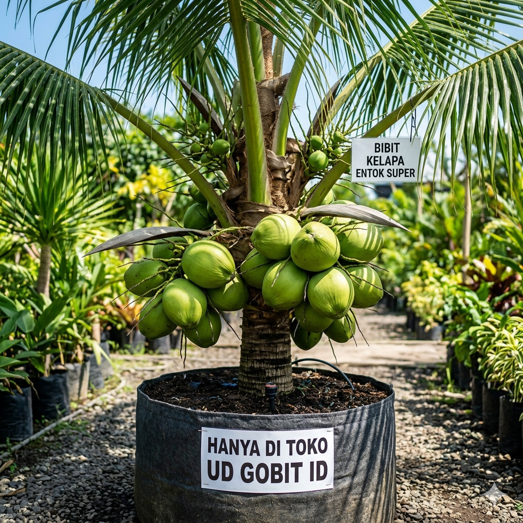 Jual Bibit Kelapa Entok Super Genjah Bibit Tanaman Super Unggul UD ...