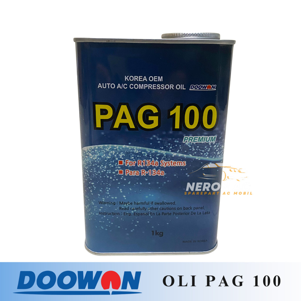 Jual OLI KOMPRESOR PAG 100 R134a OLI COMPRESOR PAG100 1 LITER DOWOON ...