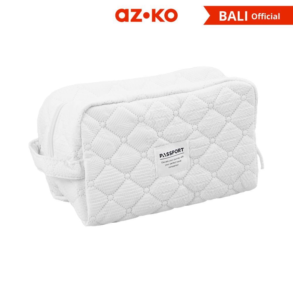 Jual AZKO Passport Arelia Pouch Kosmetik - Putih Tas Makeup Dan ...