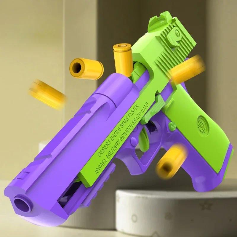 Jual Desert Eagle Pistol 1911 Stress Relief Toy 3D Printing Rash Gun No ...