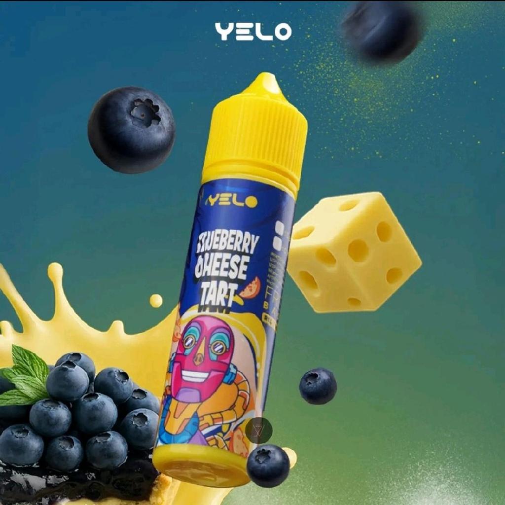Jual YELO BLUEBERRY CHEESE TART 60ML 3MG 7MG BY RSR BREW | Shopee Indonesia