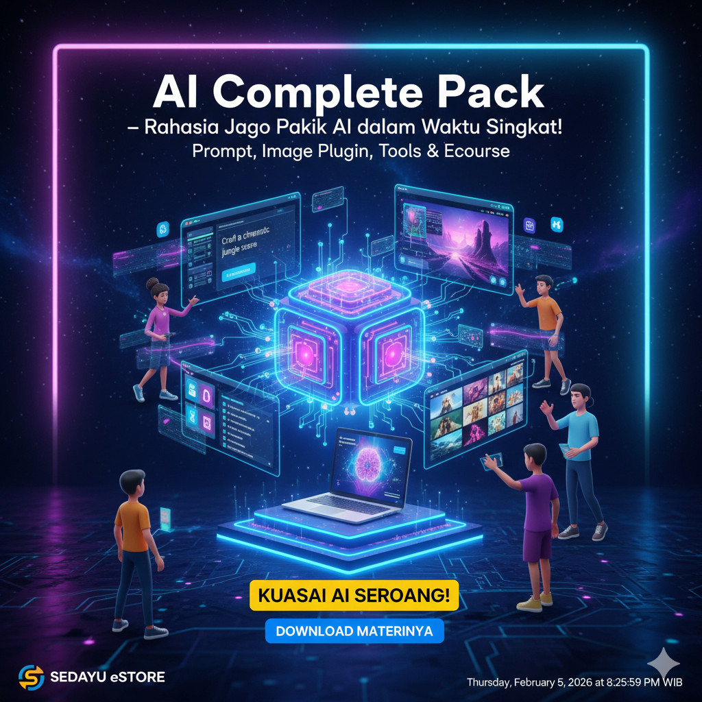 rahasia Kuasai AI Cepat: Paket Lengkap Prompt & Tools