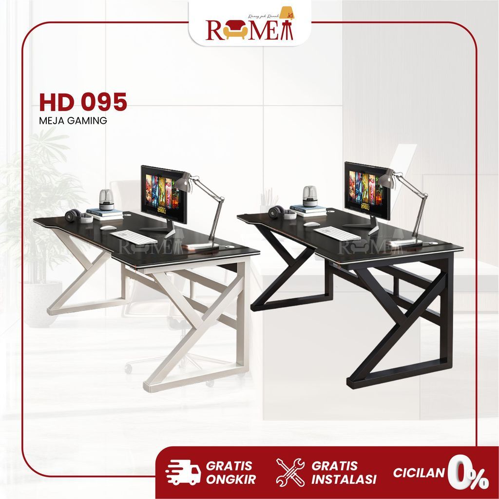 Jual Rumea – Meja Gaming HD095 | Meja Belajar & Meja Tulis | Meja Kerja ...
