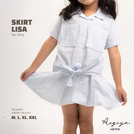Skirt Lisa | Bawahan Rok Anak Perempuan Korean Style