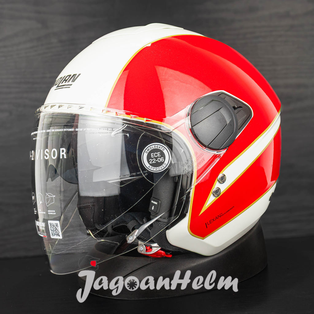 harga nolan helmet indonesia N70-2 X BUNGEE N-COM 038 | HELM IMPORT NOLAN FULL FACE - – BikerZ Helm Full Face Nolan 🔥