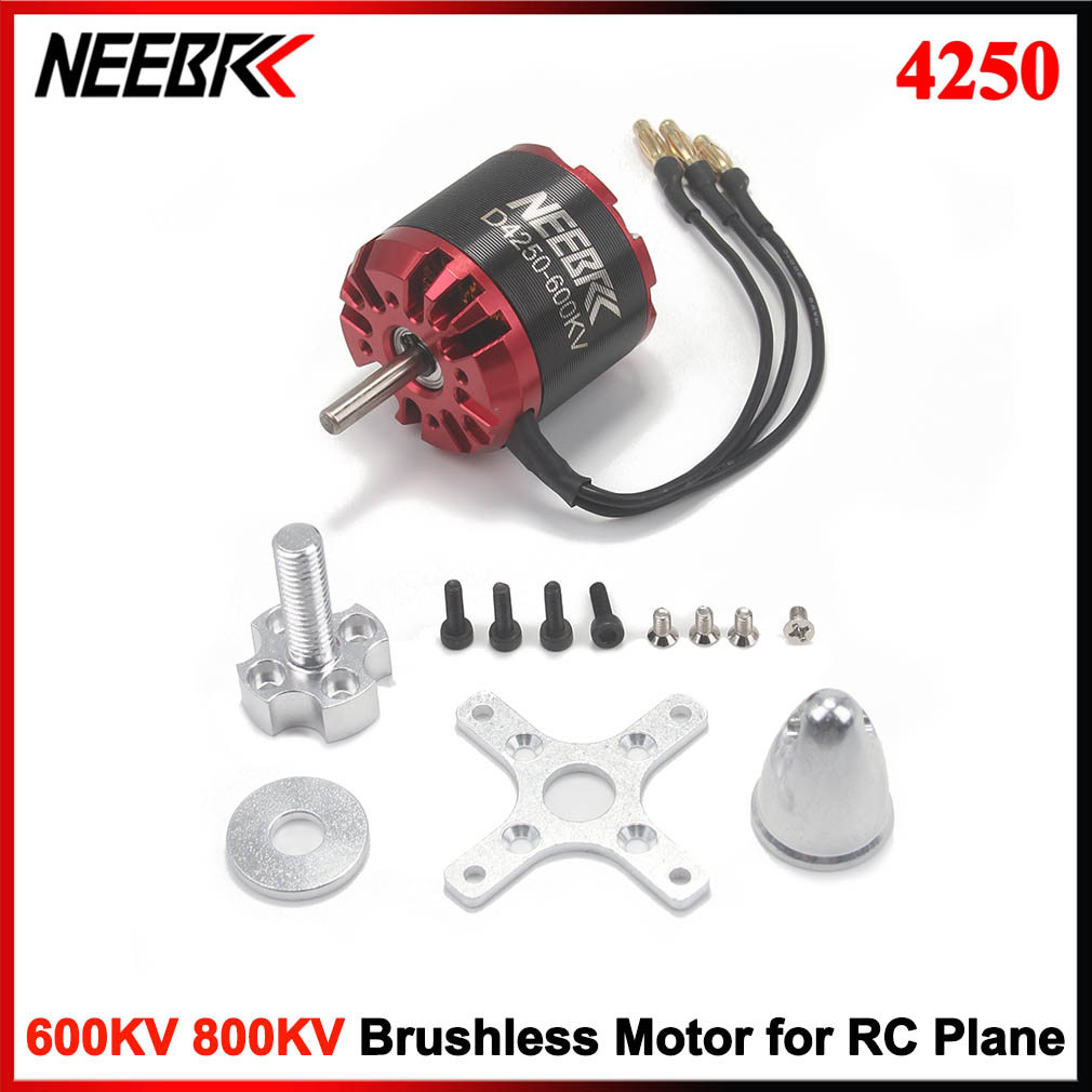 Jual NEEBRC 4250 600KV 800KV Outrunner Brushless Motor 3-7S for RC FPV ...