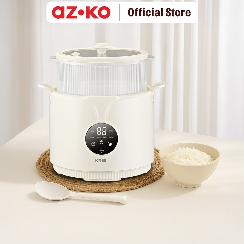 Jual AZKO Kris 800 ml Orion Rice Cooker - Putih Penanak Nasi Magic Com ...