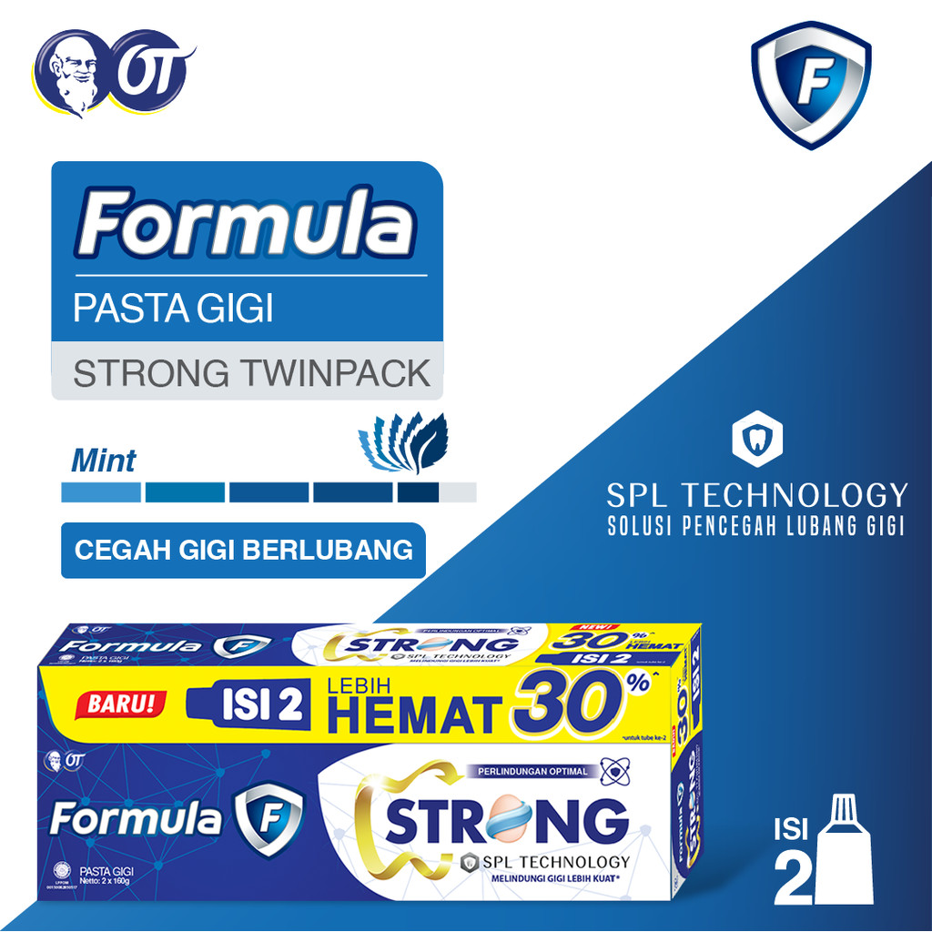 Jual FORMULA PASTA GIGI STRONG PROTECTOR TWINPACK | Shopee Indonesia