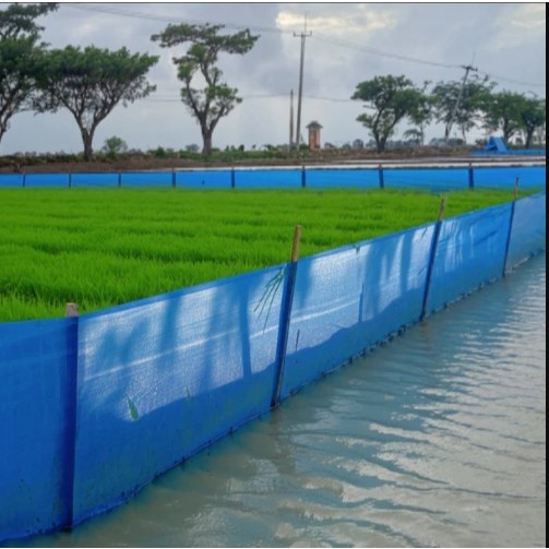 Jual Plastik Pinihan Sawah/ Pagar Tikus/Plastik Viber Per 5 meter ...
