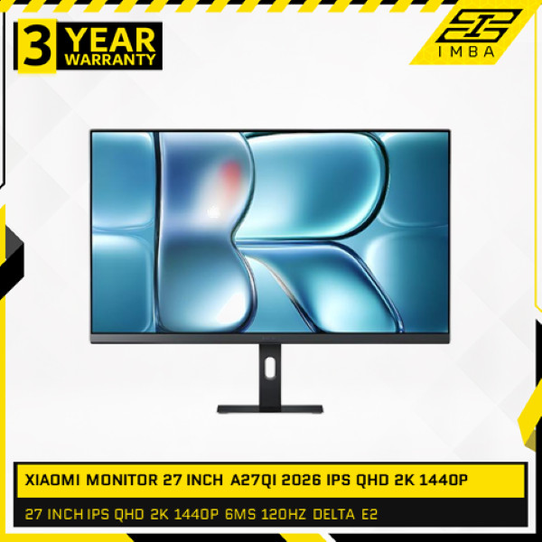 Jual XIAOMI MONITOR 27 INCH A27QI 2026 IPS QHD 2K 1440P 6MS 120HZ DELTA Sg 11134201 82602