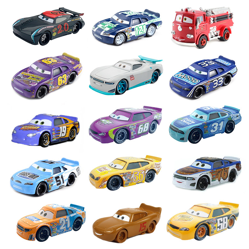 Jual sney Pixar Cars 3 2 Toy Red Lightning Mcqueen Mack Collection ...