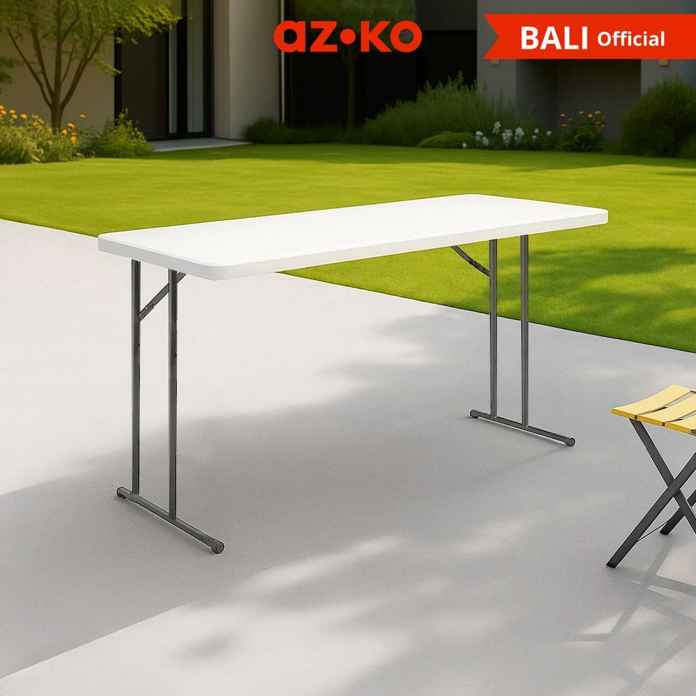 Jual AZKO Krisbow Meja Lipat - Putih Meja Serbaguna Folding Table ...