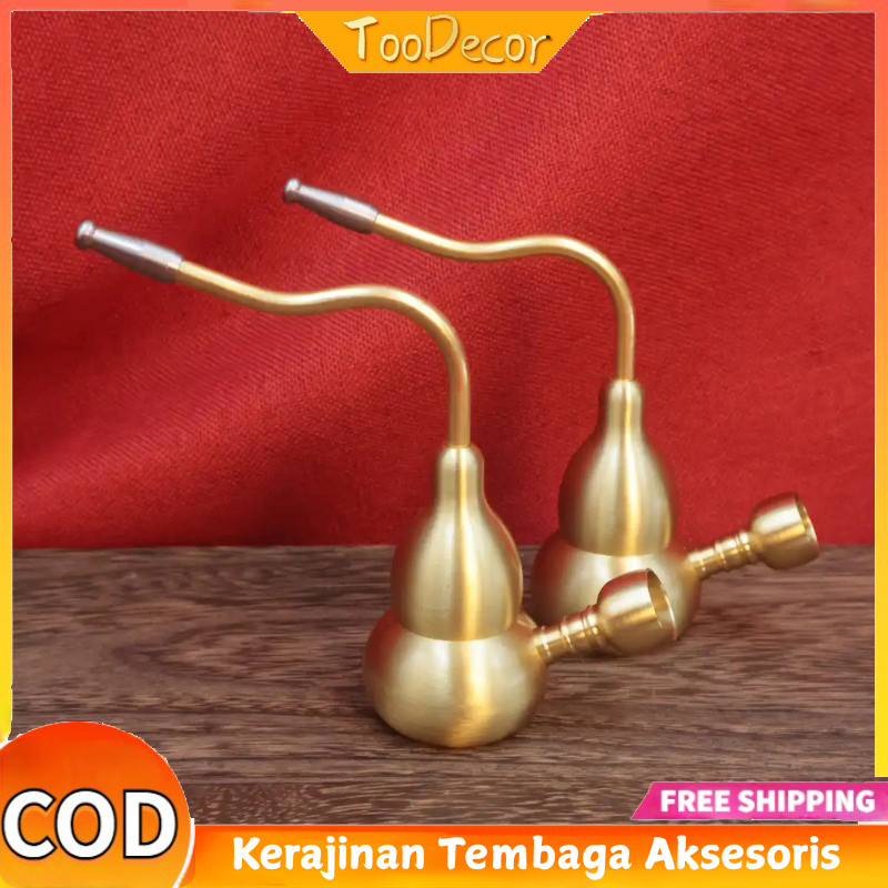 Kerajinan Tembaga Aksesoris Tembaga Desain Unik & Detail Halus Bisa Dilepas Ornamen Kuningan Kerajinan