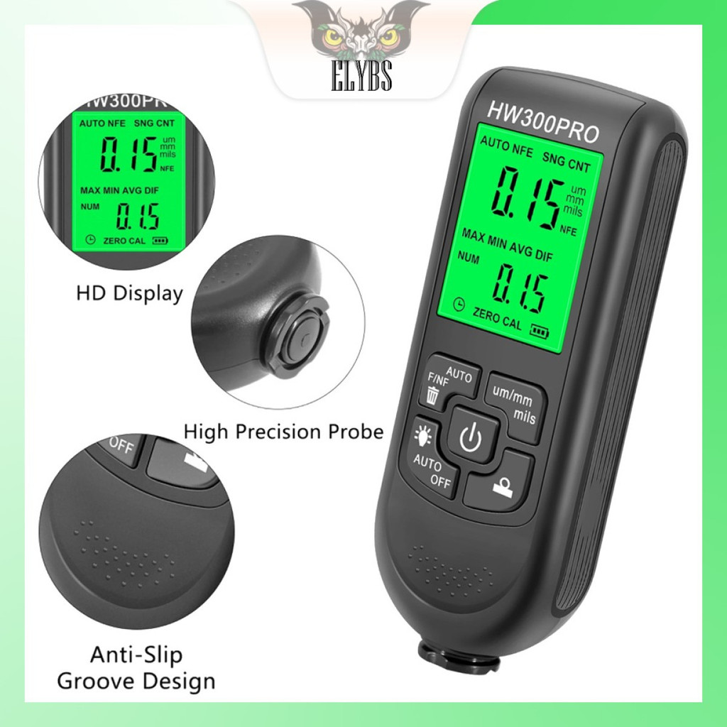 Jual Digital Coating Thickness Gauge Alat Ukur Ketebalan Cat Display ...