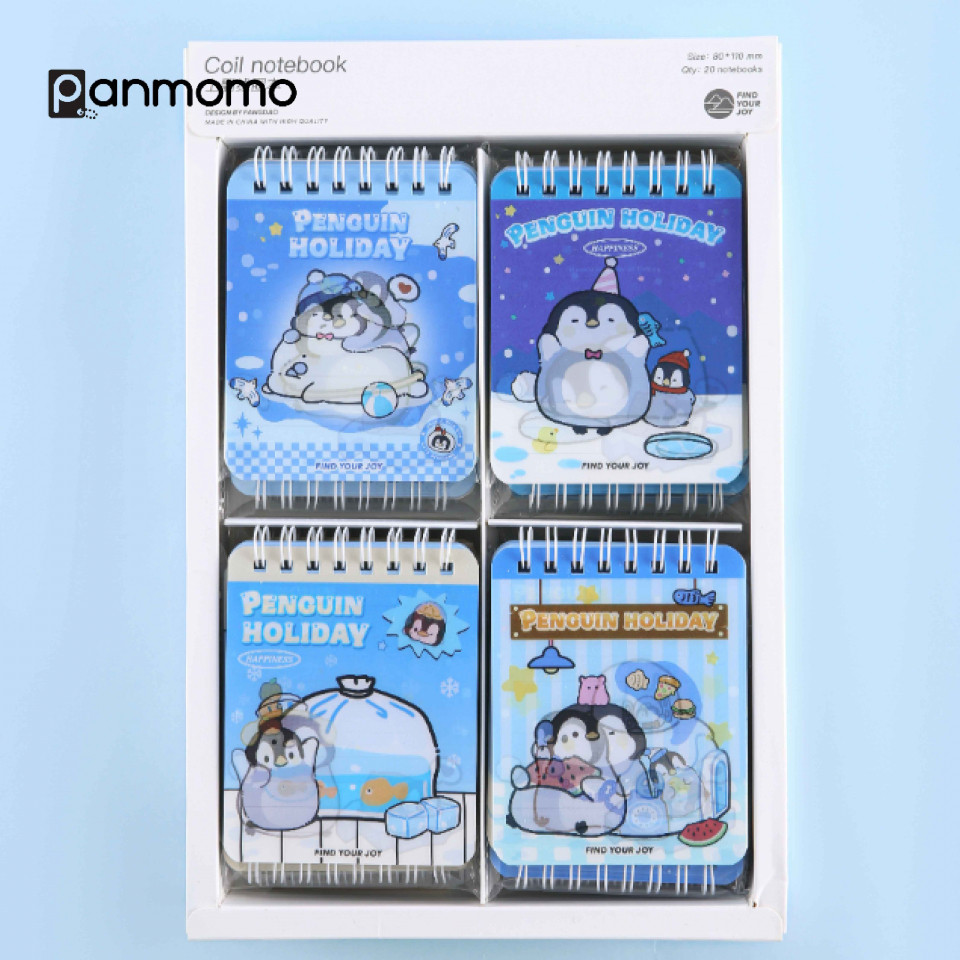 Jual Sweet Penguin Spiral Ruled Notepad A7 | Shopee Indonesia