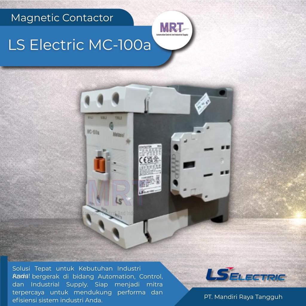 Jual Contactor LS Electric Metasol MC-100A AC 220V 2A2B | Magnetic ...