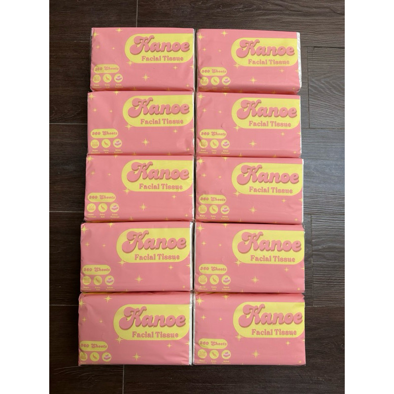 Jual Paket 10 Tissue Kanoe 360 Helai 10 PACK/ Tisu Bundle Kanoe Midi ...