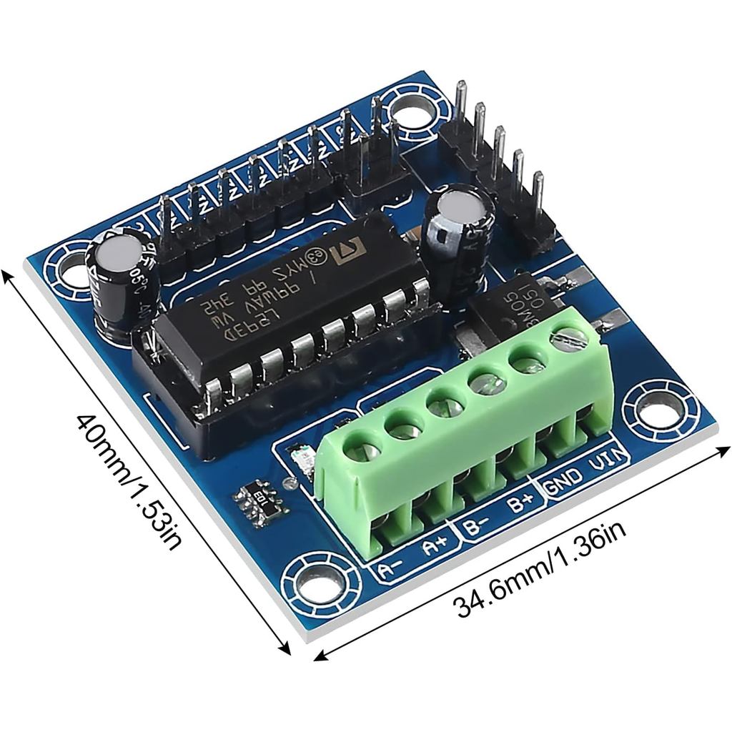 Jual MINI L293D Dual H Bridge 4 5 25V DC Motor driver Development board ...