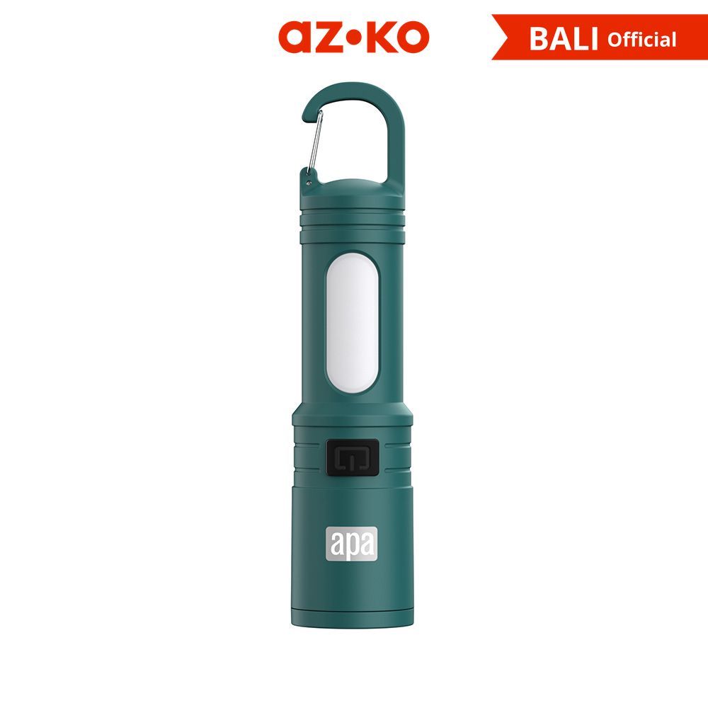 Jual AZKO Apa Senter 2in1 Dengan Pengait - Hijau Flashlight Torch Light ...