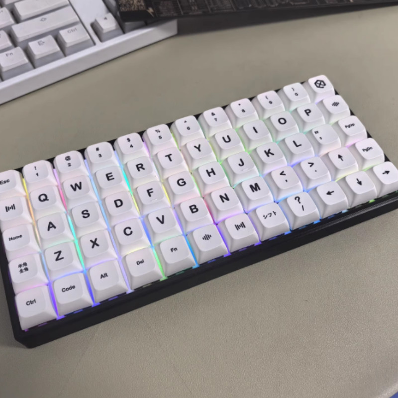 Jual Planck 50 Trimode Keyboard Compact Layout Customized Hot Swap 24G ...