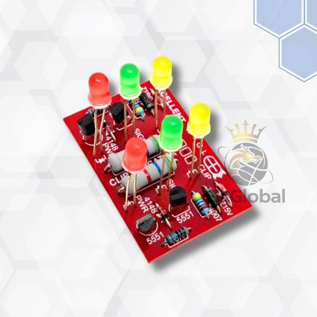 Jual Modul Clip Indicator Stereo 3 LED per Channel Untuk Berbagai ...