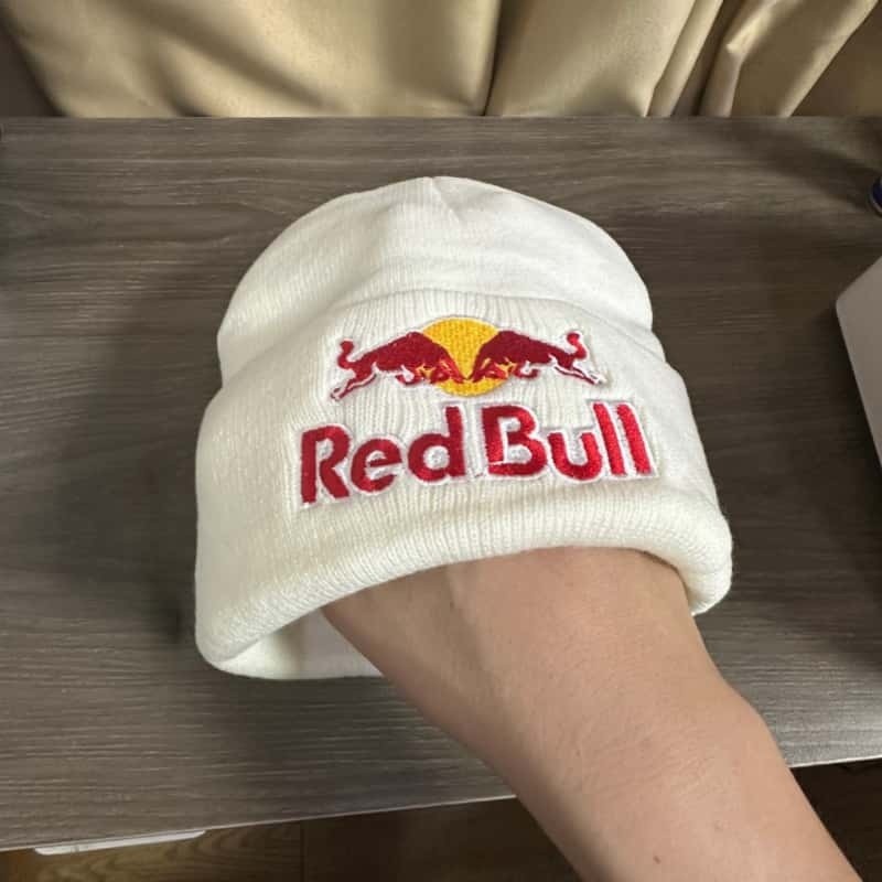 Jual Topi rajutan Red Bull bersulam, topi beanie musim dingin unisex ...
